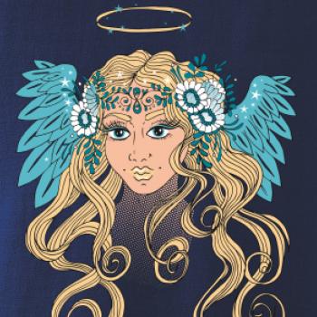 Anděl malovaný - žena (Pecka design)