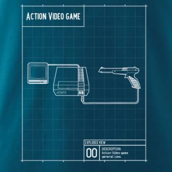 Nákres videohra se zbraní
