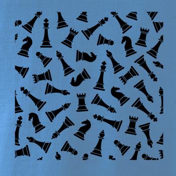 Šachové figurky ve čtverci