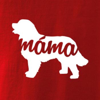 Bernský salašnický pes máma obrys