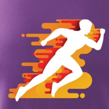 Běhání -  oranžový muž