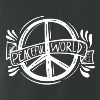 Peaceful world logo