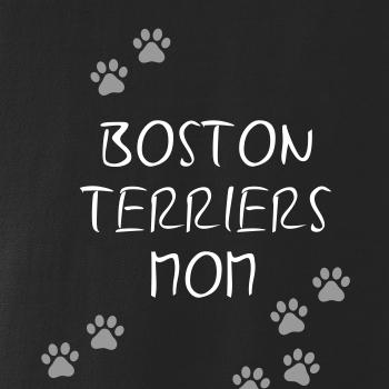 Boston Teriers mom Bostonský teriér (reflexní tlapky)