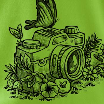 Foťák kreslený motýl