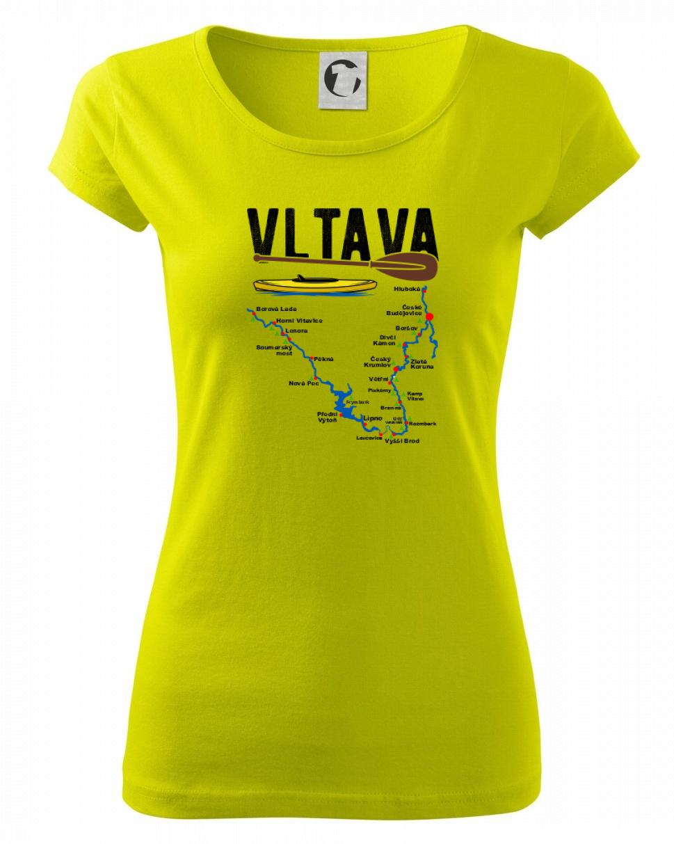 Mapa řeky Vltavy Mapa řeky Vltavy