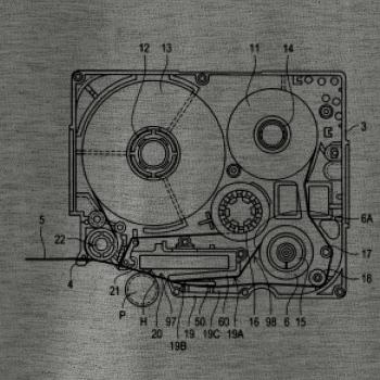 Nákres kotoučový přehrávač