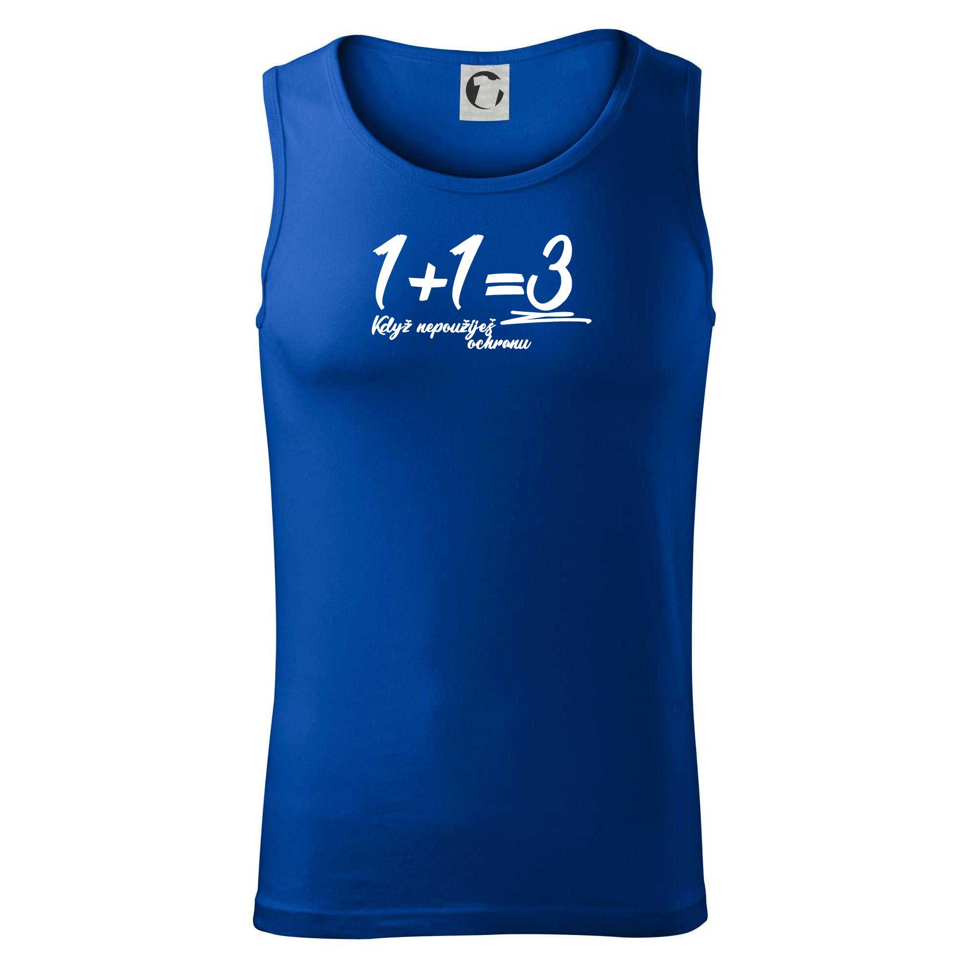 1+1=3 když nepoužiješ ochranu - Tílko pánské Core