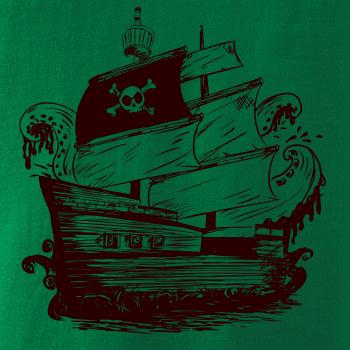 Pirátská loď malovaná