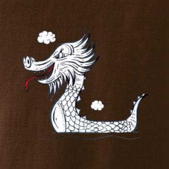 Dračí lodě olejomalba