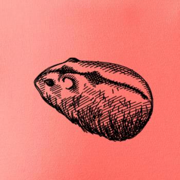 Tužkou kreslený Křeček 