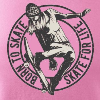 Skate girl pink