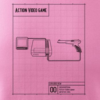 Nákres videohra se zbraní