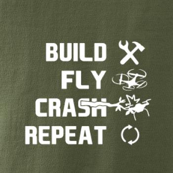 Dron Build fly crash repeat