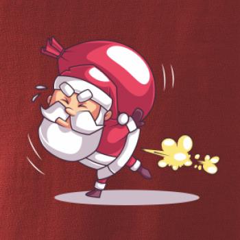 Santa nese težký náklad