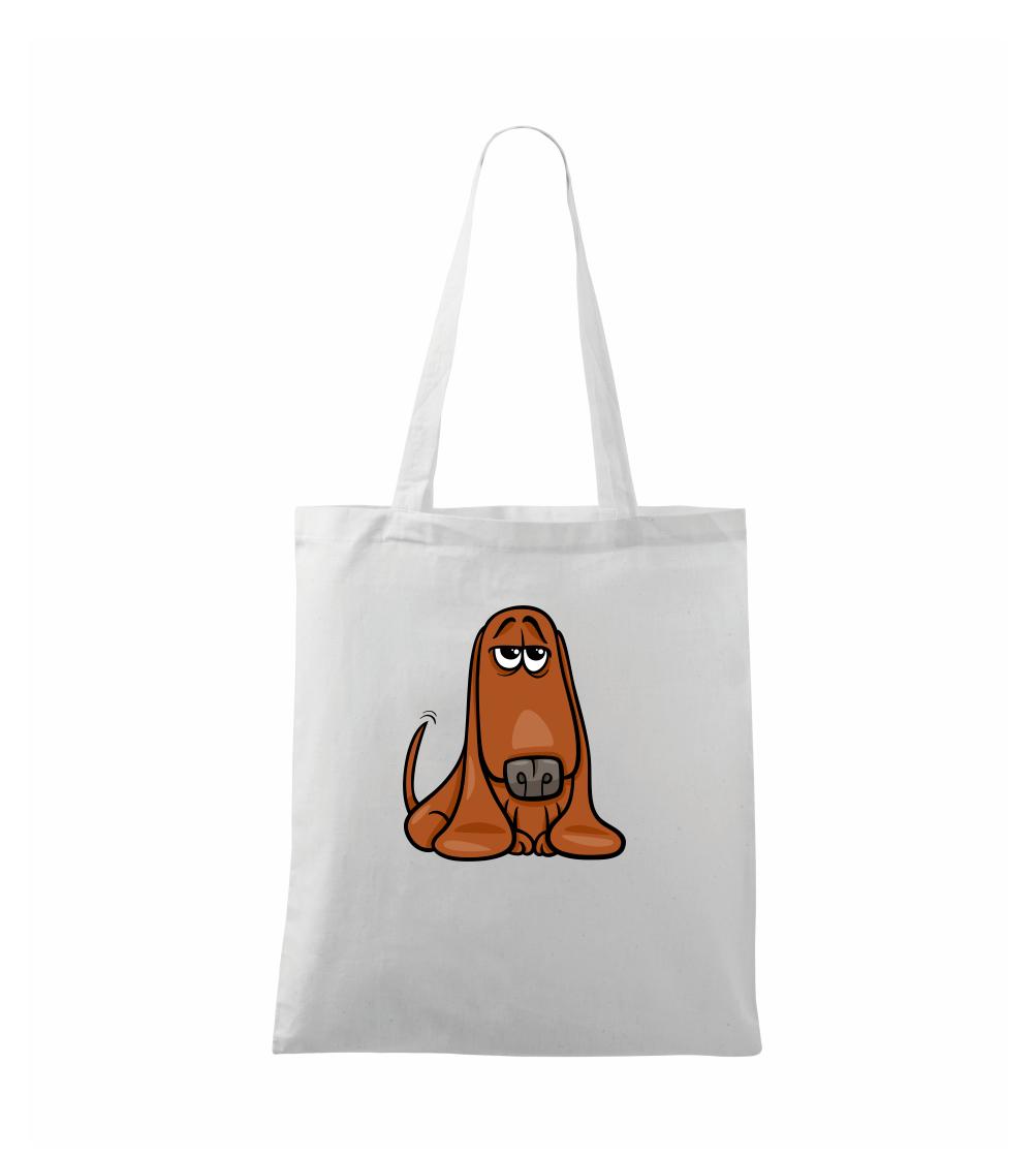 Baset - kreslený hnědý