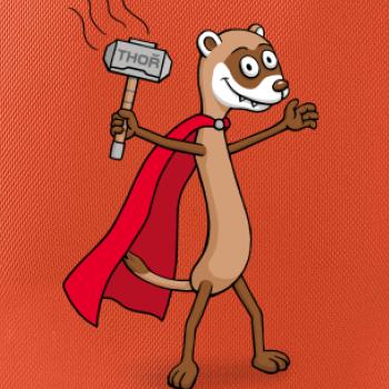 Tchoř jako Thor (Hana-creative)