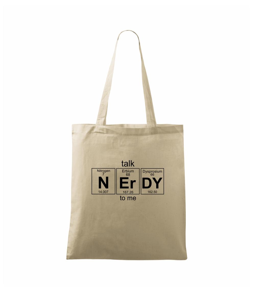 Talk nerdy - periodická tabulka - Taška malá