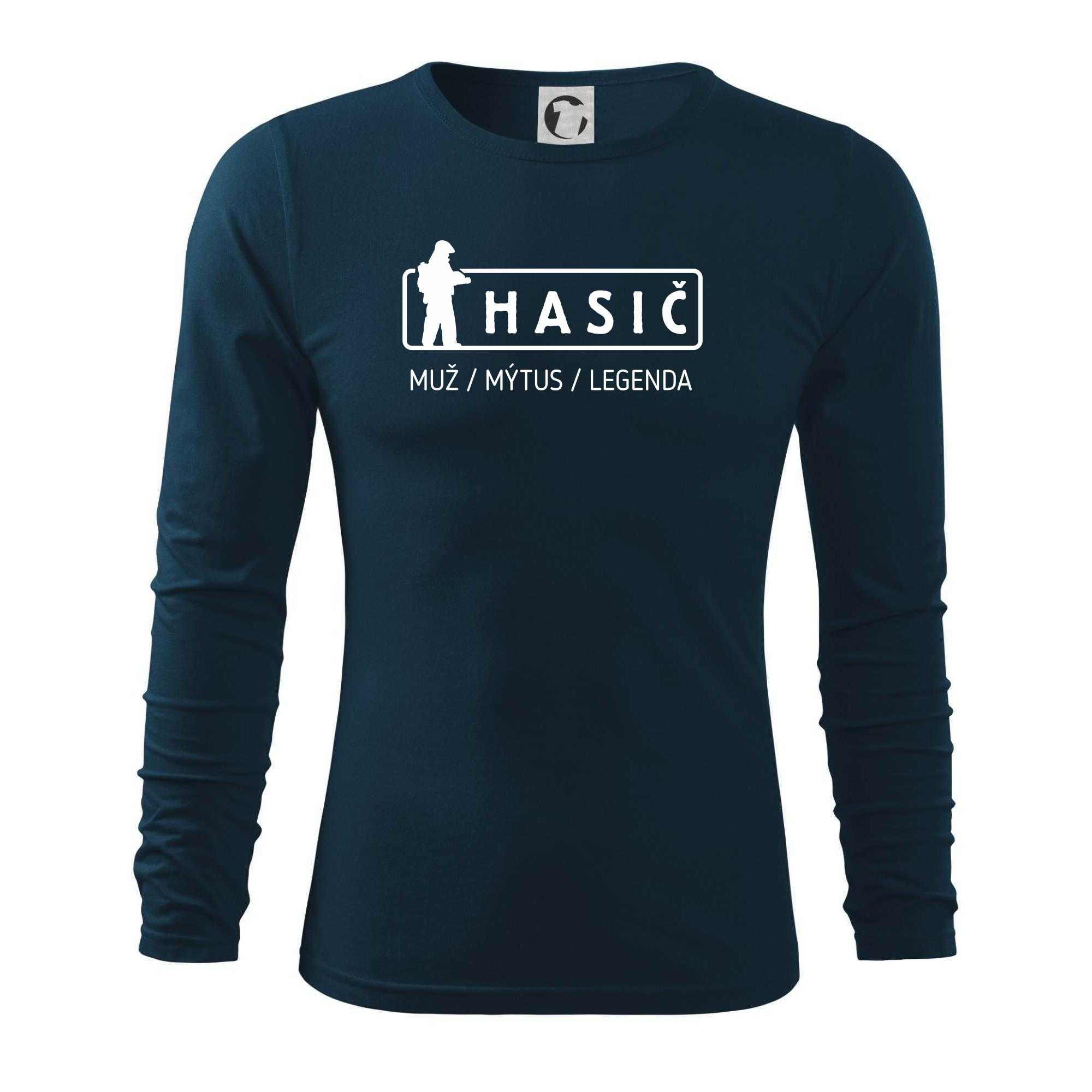Hasič - muž mýtus legenda - Triko s dlouhým rukávem FIT-T long sleeve