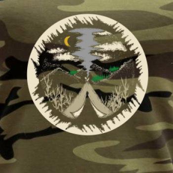 Indiánské teepee v kruhu