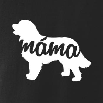 Bernský salašnický pes máma obrys