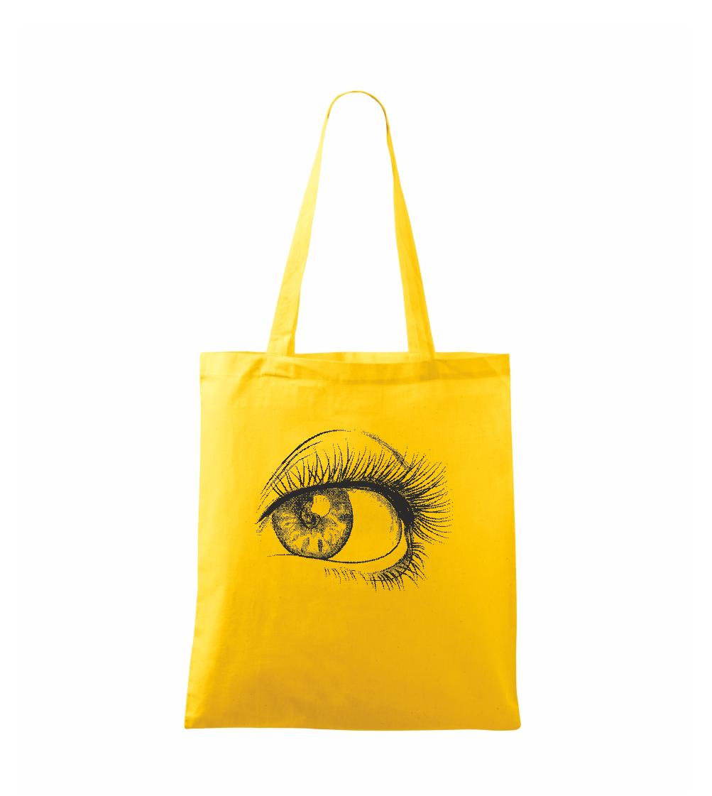 Obří oko černobílé