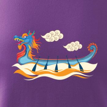 Dračí loď plameny