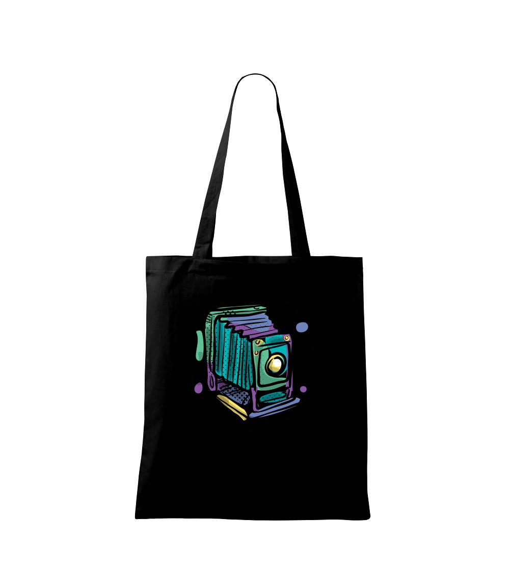 Foťák barevný starý - jedna čočka