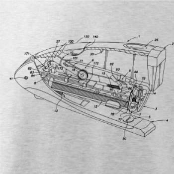 Nákres kancelářská sešívačka