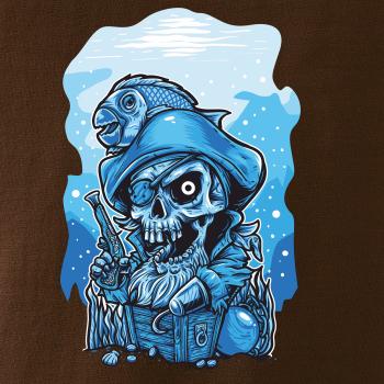 Lebka potápěč poklad