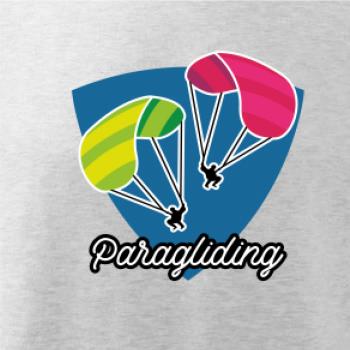Paragliding dva padáky