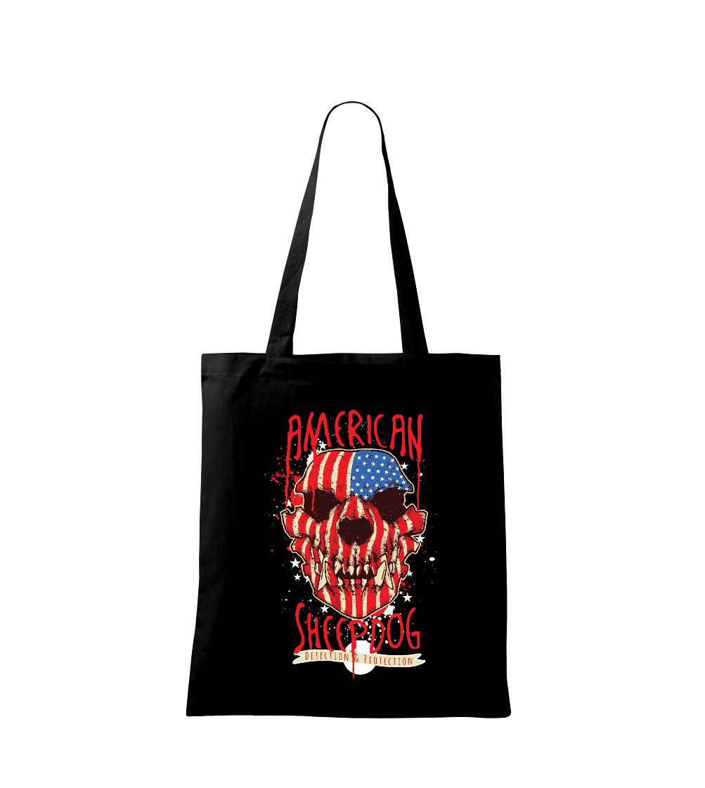 American Sheepdog - lebka