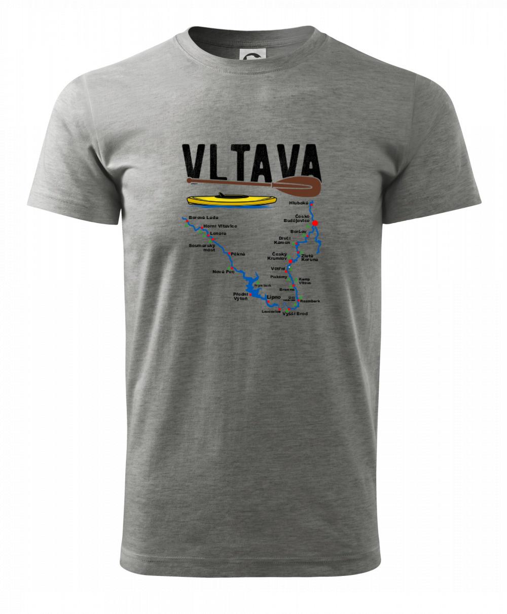 Mapa řeky Vltavy Mapa řeky Vltavy
