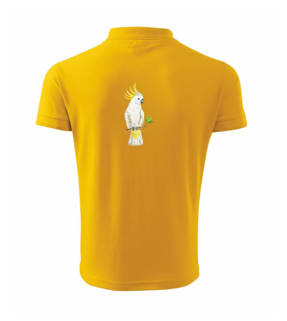 Papoušek Kakadu kreslený