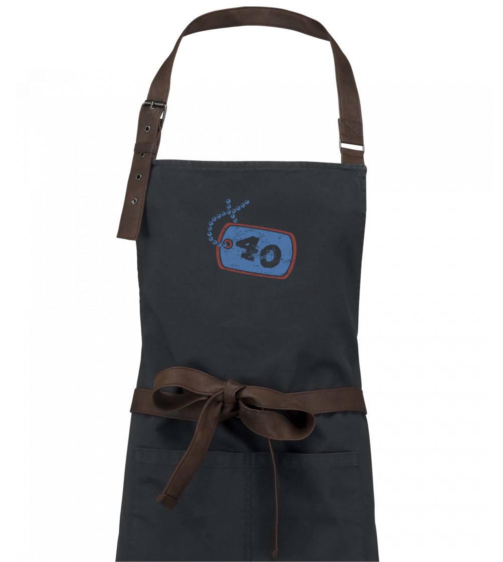 40 na krku - Zástěra Vintage