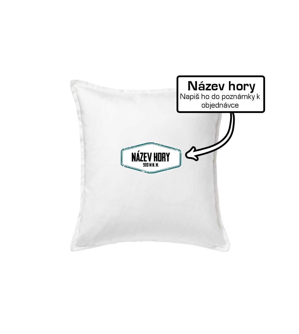 Hora - vlastní název - Polštář 50x50
