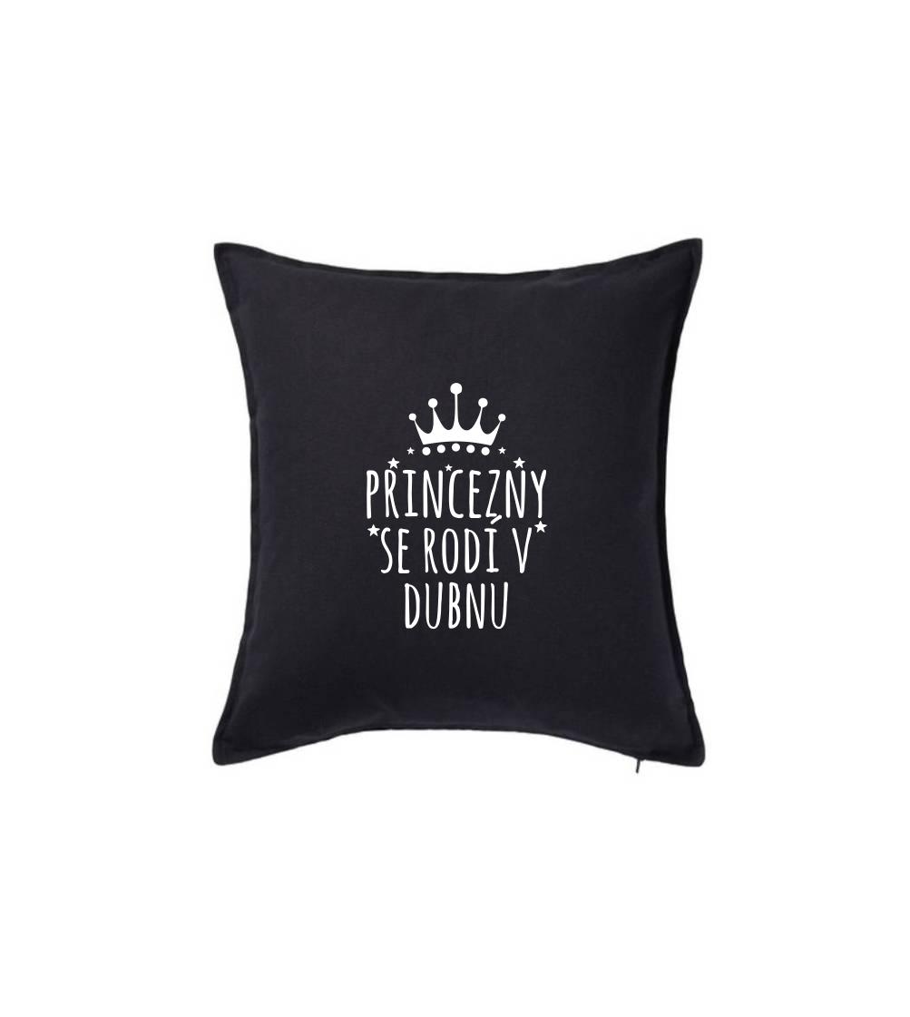 Princezny se rodí v dubnu - Polštář 50x50