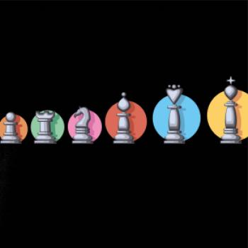 Šachy v řadě barevné