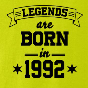 Legends are born in 1992