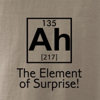 Ah element of surprise