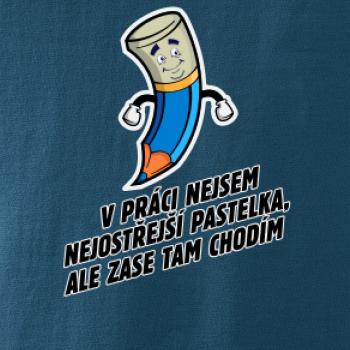 V práci nejsem nejostřejší pastelka