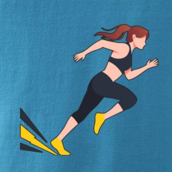 Běhání - žena startuje