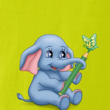 Slon s pastelkou (Hana-creative)