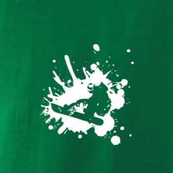 Snowboard splash