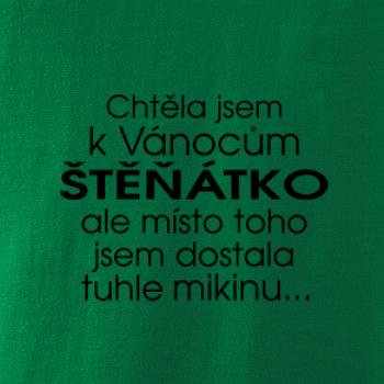 Chtěla jsem k Vánocům stěňátko