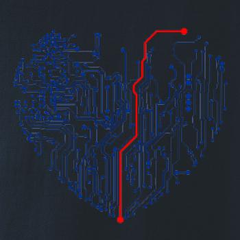 Tištěný spoj srdce