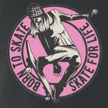 Skate girl pink