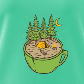 Hrnek plný stanování