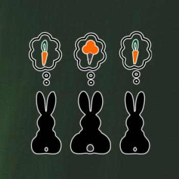 Králici přemýšlí, co by sežrali