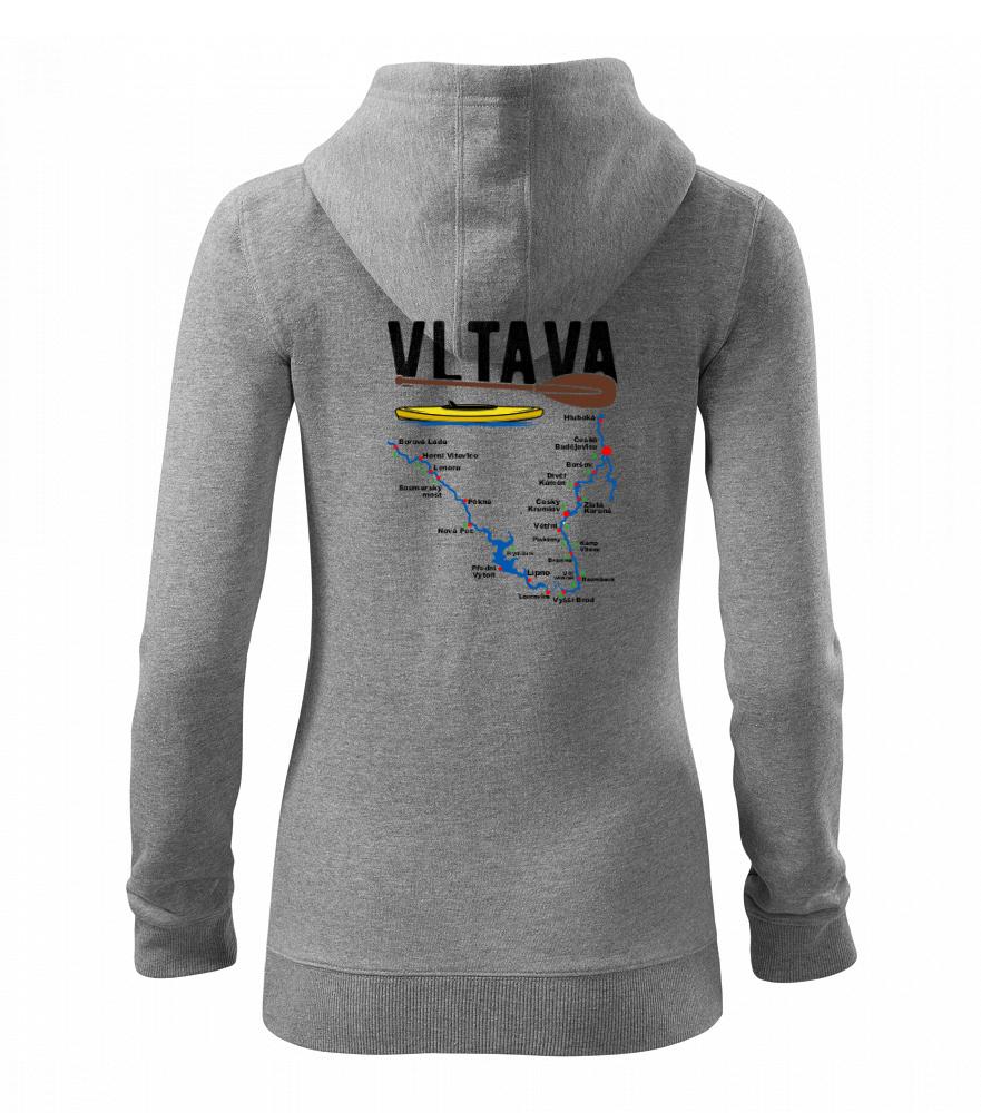 Mapa řeky Vltavy Mapa řeky Vltavy