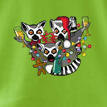 Vánoční Lemurové (Pecka design)